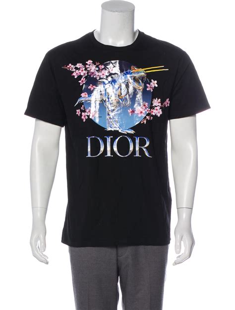 dior graphic t-shirt